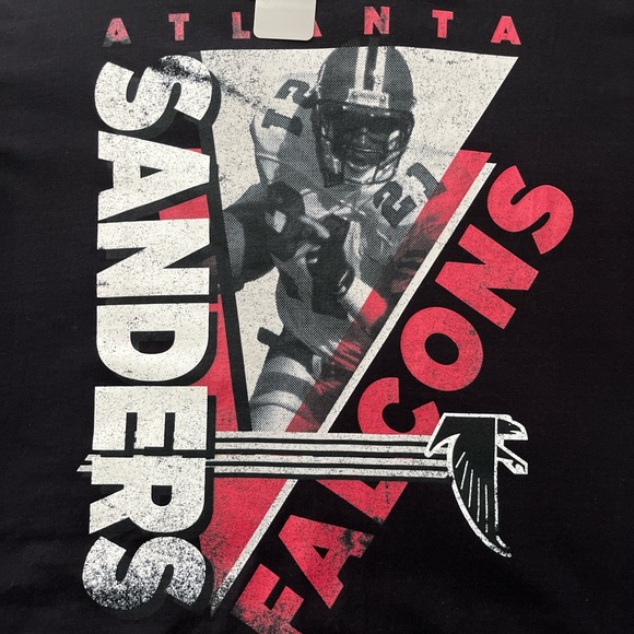 Atlanta Falcons Deion Sanders Graphic T-shirt - Picture 3 of 4